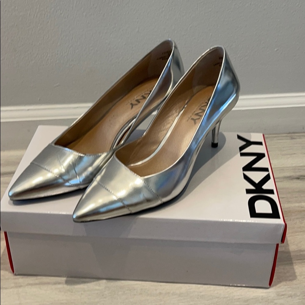 DKNY | Silver Heels